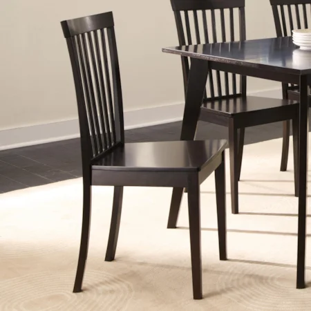 Slat Back Dining Chair