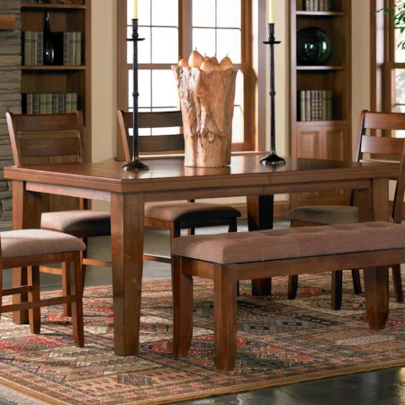 Dining Table with 18" Leaf