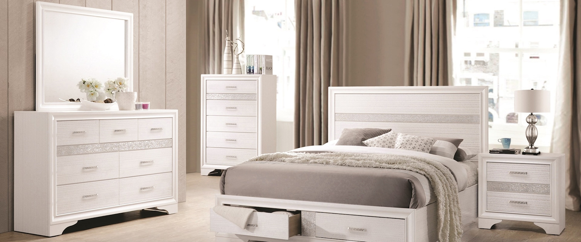 7pc Queen Bedroom Group