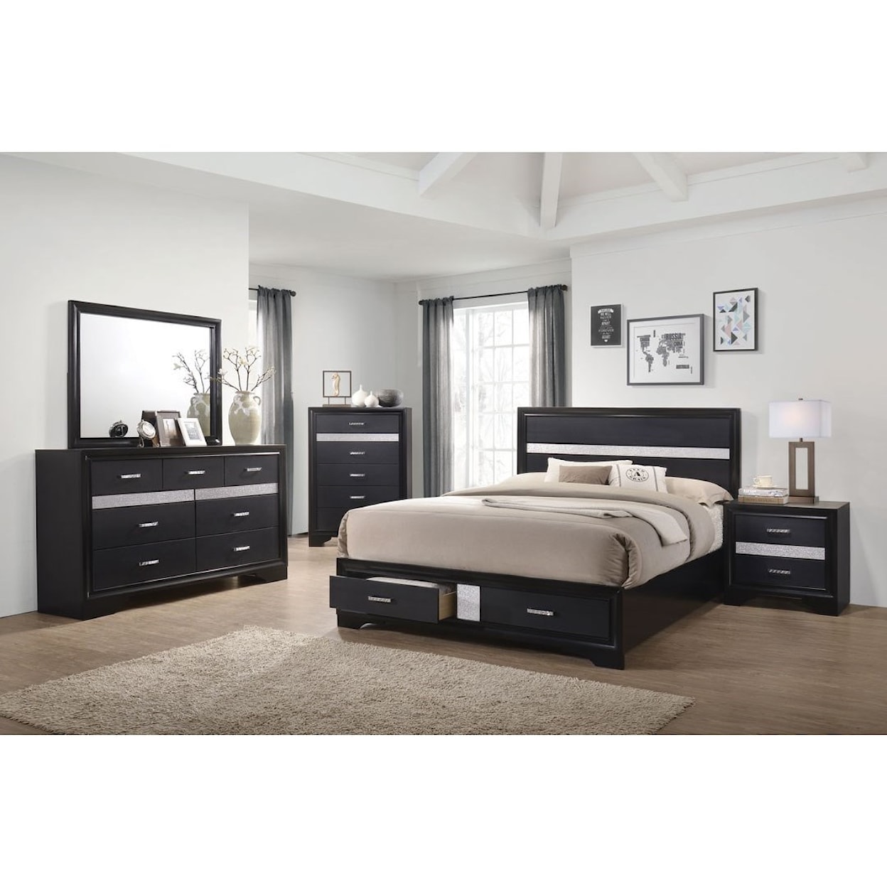 Coaster Miranda King Storage Bed