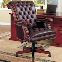 Traditional Leather Executive Chair