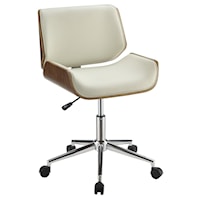 Contemporary Leatherette Office Chair
