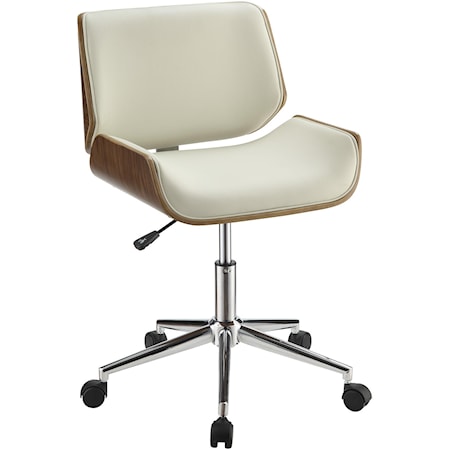 Contemporary Leatherette Office Chair