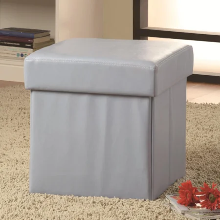 Square Storage Ottoman