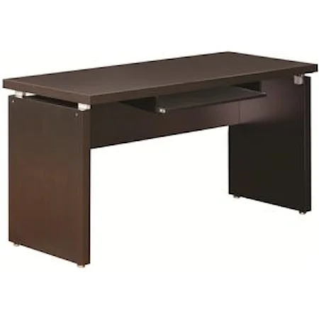 Computer Desk with Drop Down Drawer