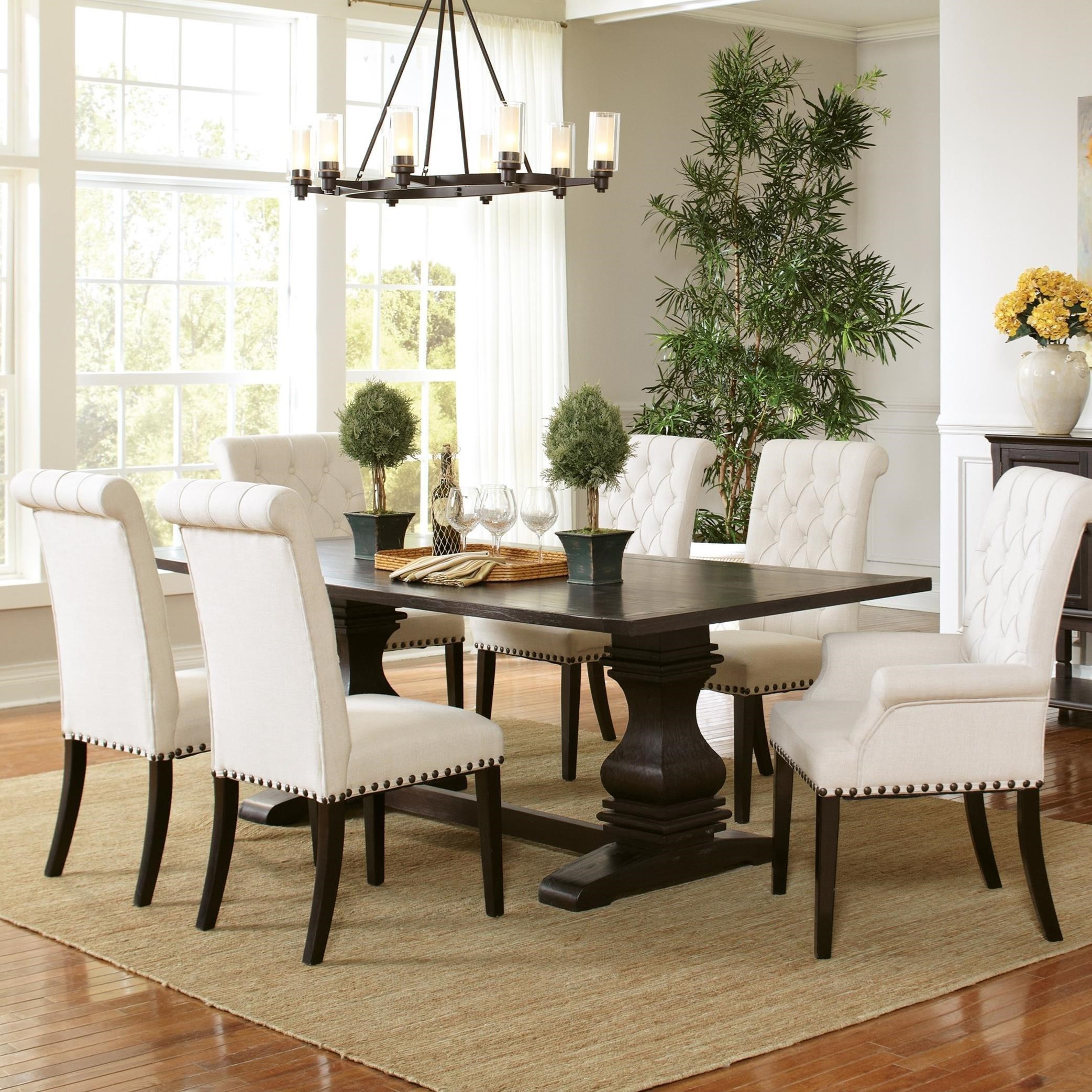 Coaster parkins dining store arm chair 190163