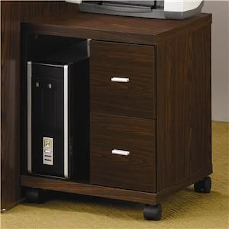 2 Drawer Computer Stand