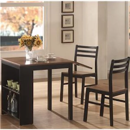 Breakfast Table w/ 2 Side Chairs