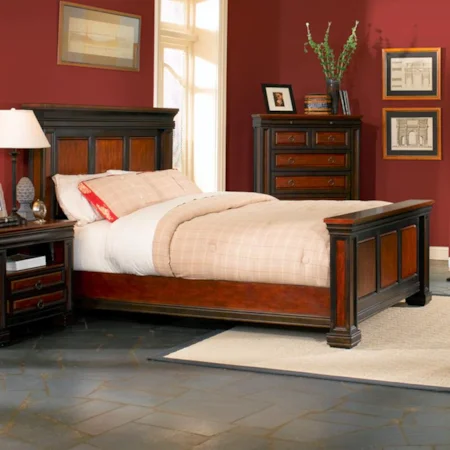 Queen Panel Bed