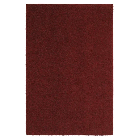 5' x 8' Ruby Red Rug