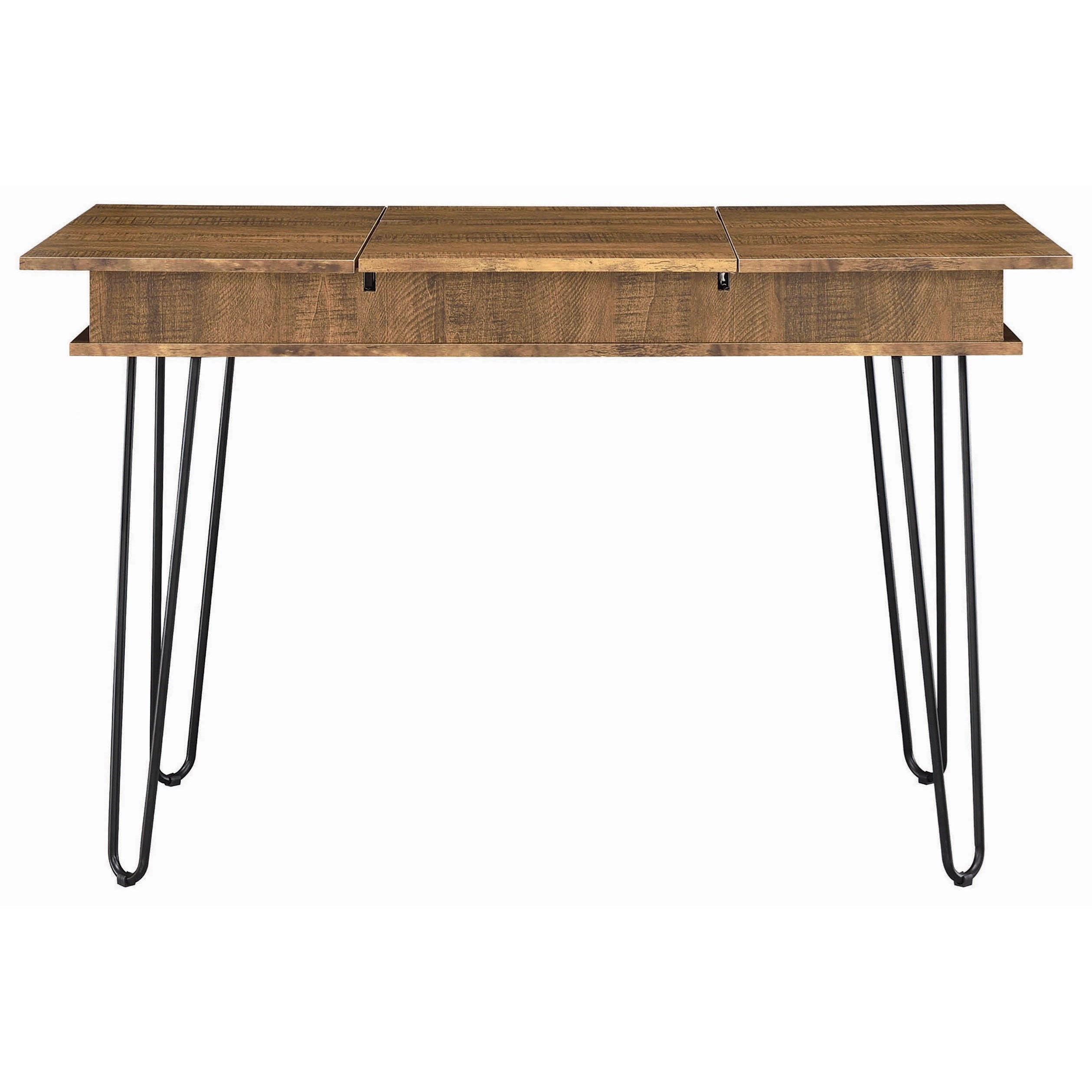 Coaster Sheeran 802011 Industrial Table Desk with Hairpin Legs and AC