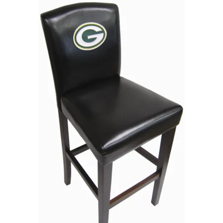 Packers 30" Faux Leather Bar Stool