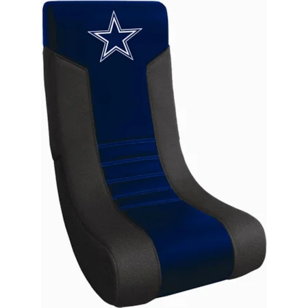 Cowboys Upholstered Collapsible Video Rocker