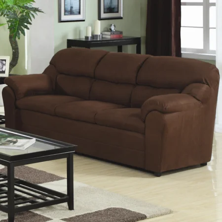 Casual Three-Seat Sofa