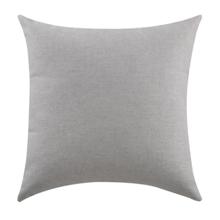 Grey Solid Colored Pillow