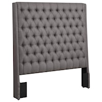 Upholstered Queen Headboard with Diamond Tufting