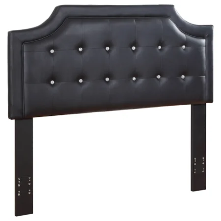 Upholstered King/California King Headboard with Button Tufting