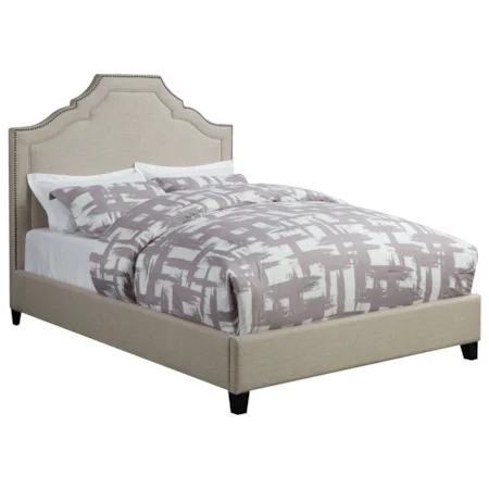 Upholstered California King Bed