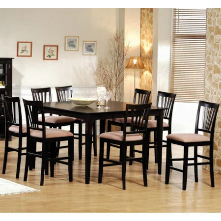 9 Piece Counter Height Dining Set