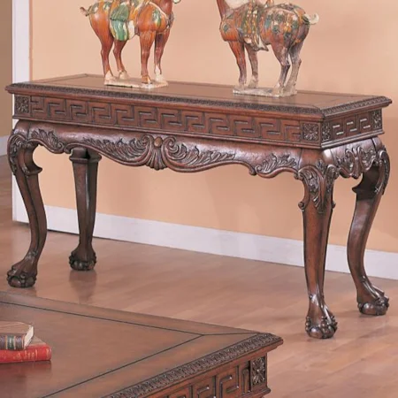 Traditional Sofa Table
