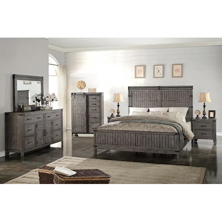 Industrial Queen Bedroom Group