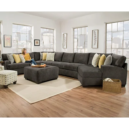 Extra Large Sectional for 6