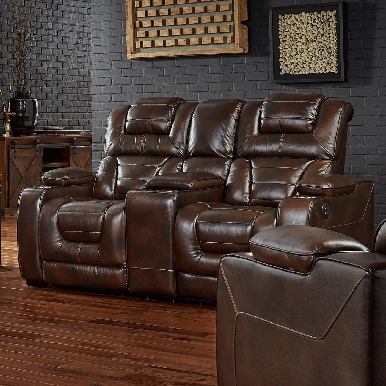 Corinthian top leather sofa
