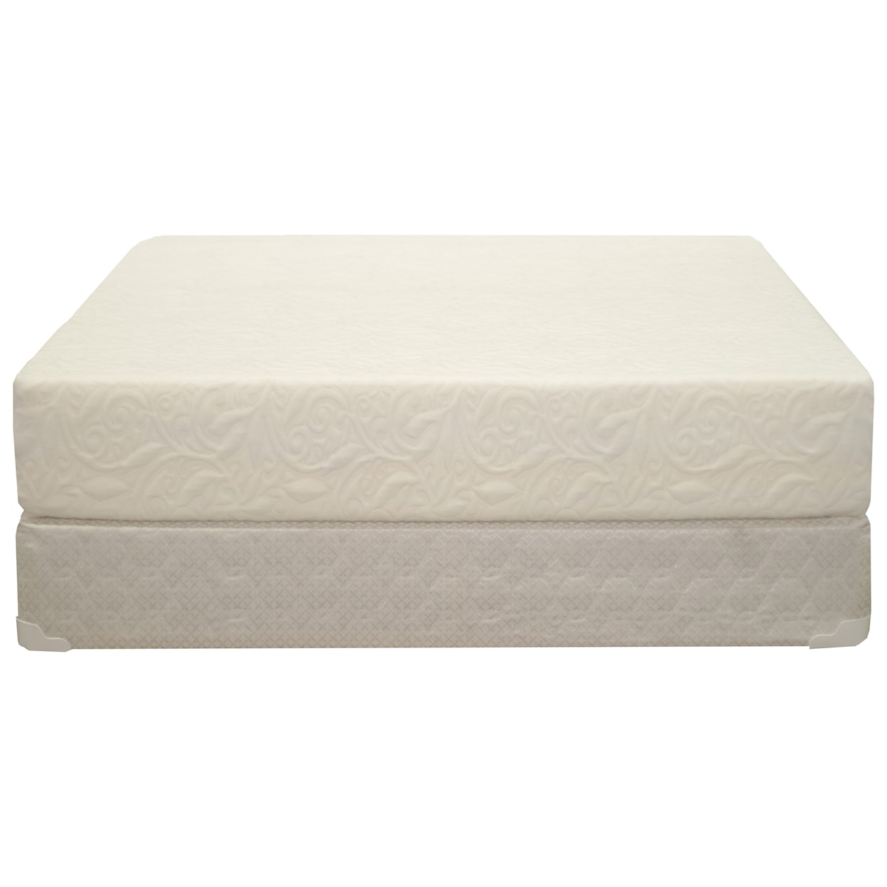 Corsicana 8526 King 10" Memory Foam Mattress Set