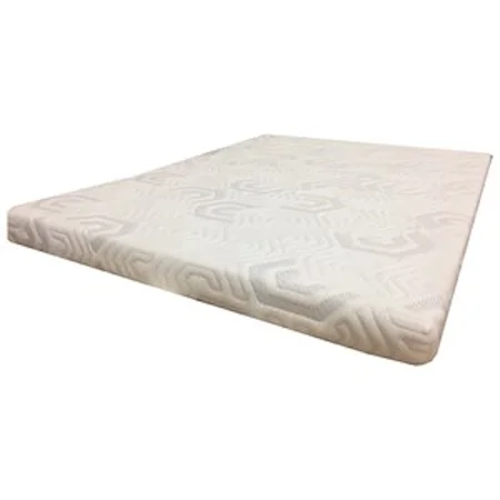 Queen 4" Graphite Infused Memory Foam Sleeper Mattress