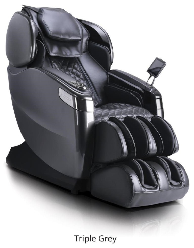 Cozzia CZ 715 902710929 Cozzia Qi XE Triple Grey Reclining Massage