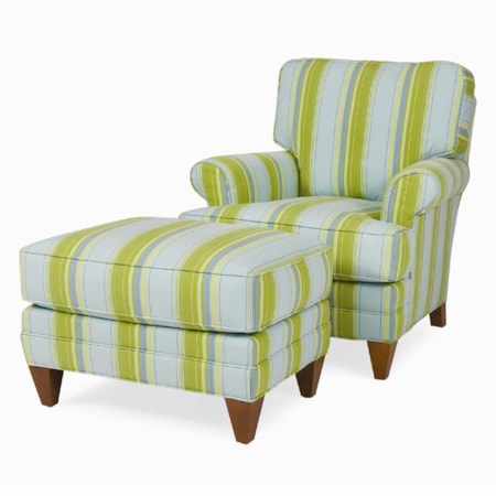 Chair & Ottoman