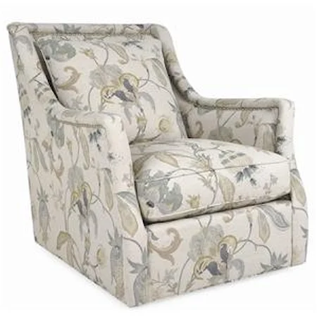 Upholstered Swivel Chair