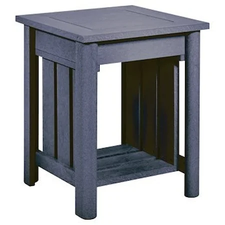 19" Outdoor End Table