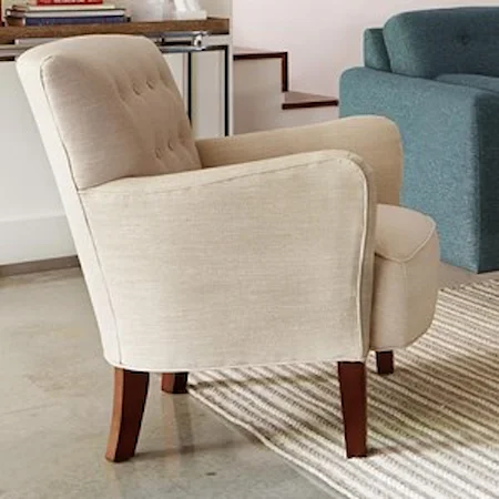 Accent Chair with Tufted Back