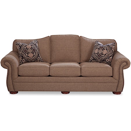 Sofa with Nail-Head Trim