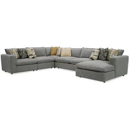 5 PC Sectional w/ Chaise