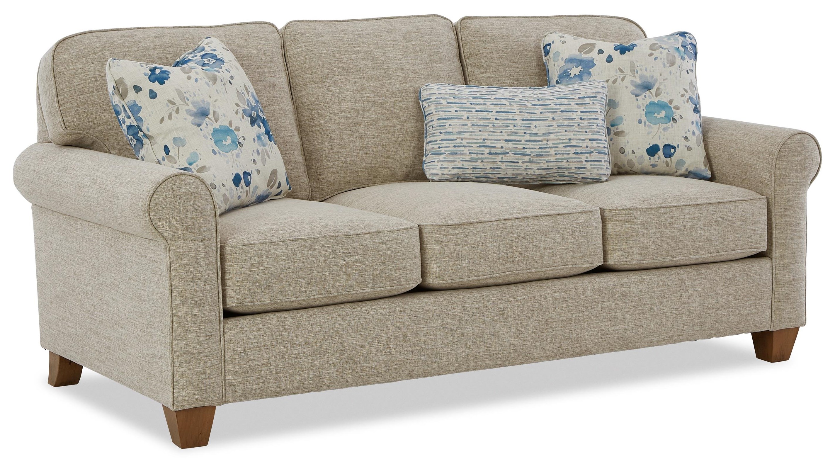 Hickory Craft 717450 LRU717410S Apartment Sofa Godby Home Furnishings