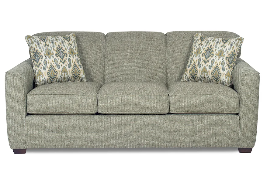 7255 Sleeper Sofa w/ Memory Foam Mattress by Hickorycraft at Howell Furniture