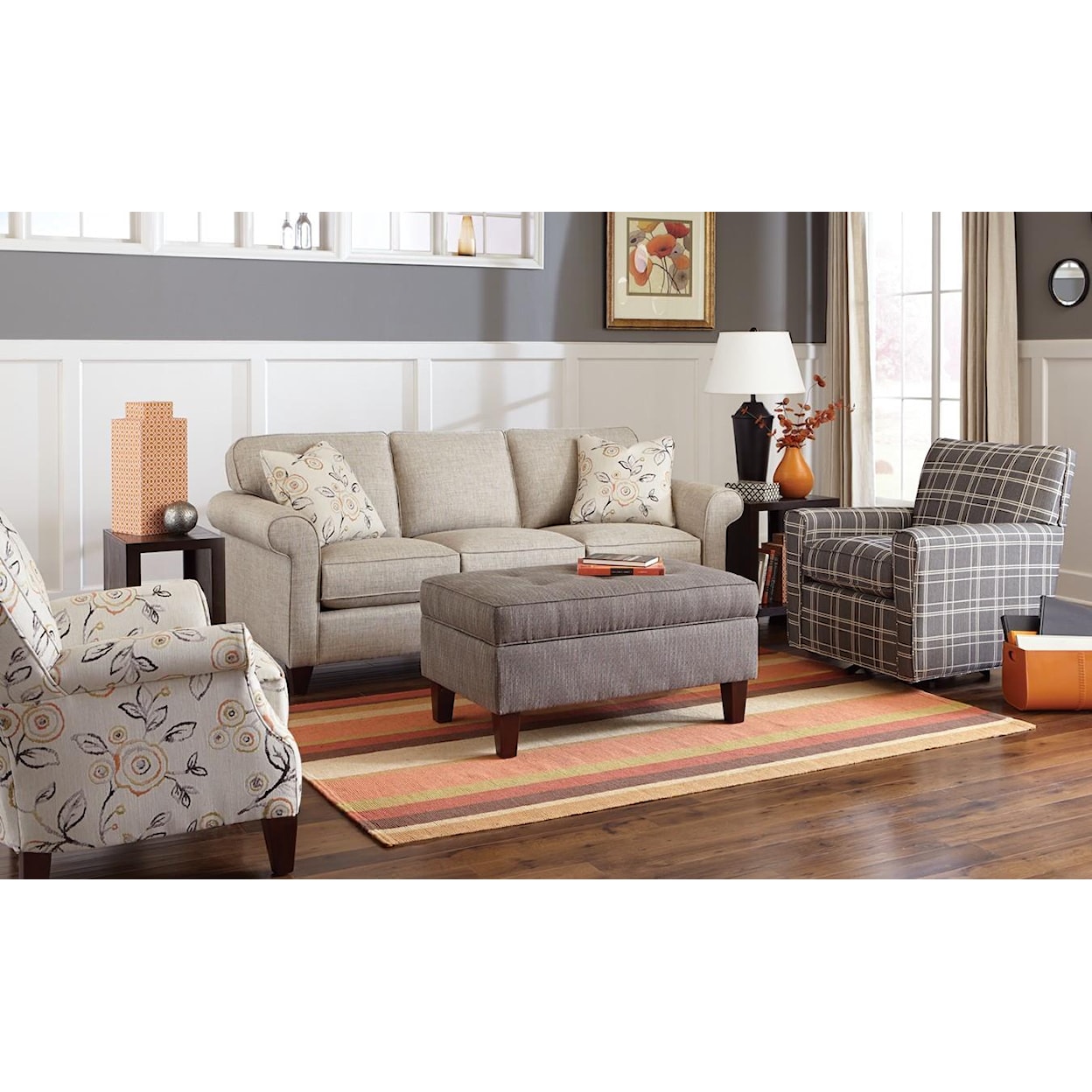 Hickory Craft 7421 Sleeper Sofa