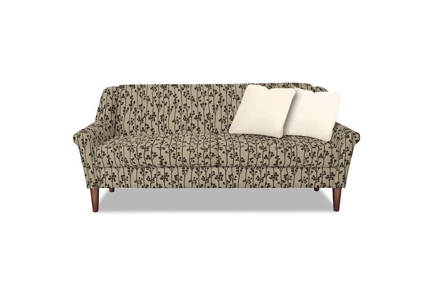 7671 Sofa w/ USB Port by Hickorycraft at Howell Furniture