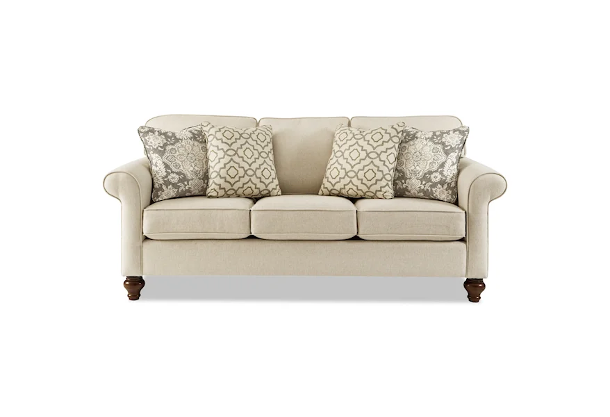 773850 Queen Sleeper Sofa by Craftmaster at VanDrie Home Furnishings