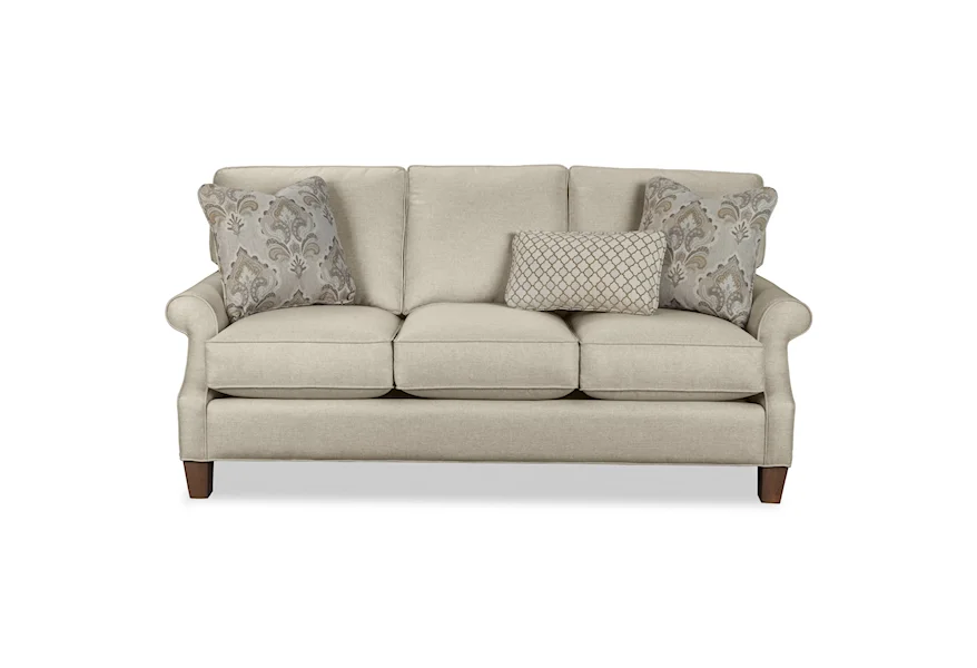 7745 3/3 Sofa by Hickorycraft at Howell Furniture