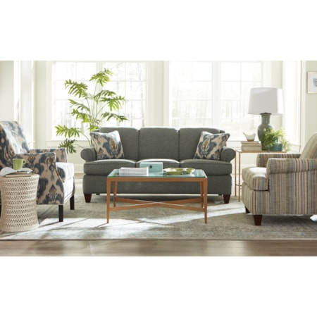 Full Size Sleeper Sofa w/ MemFoam Mattress