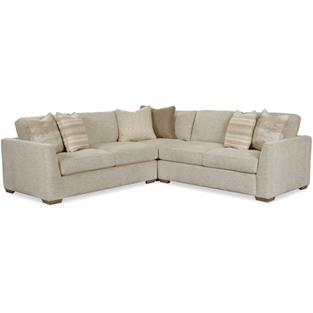 Contemporary 4-Seat Corner Sectional Sofa