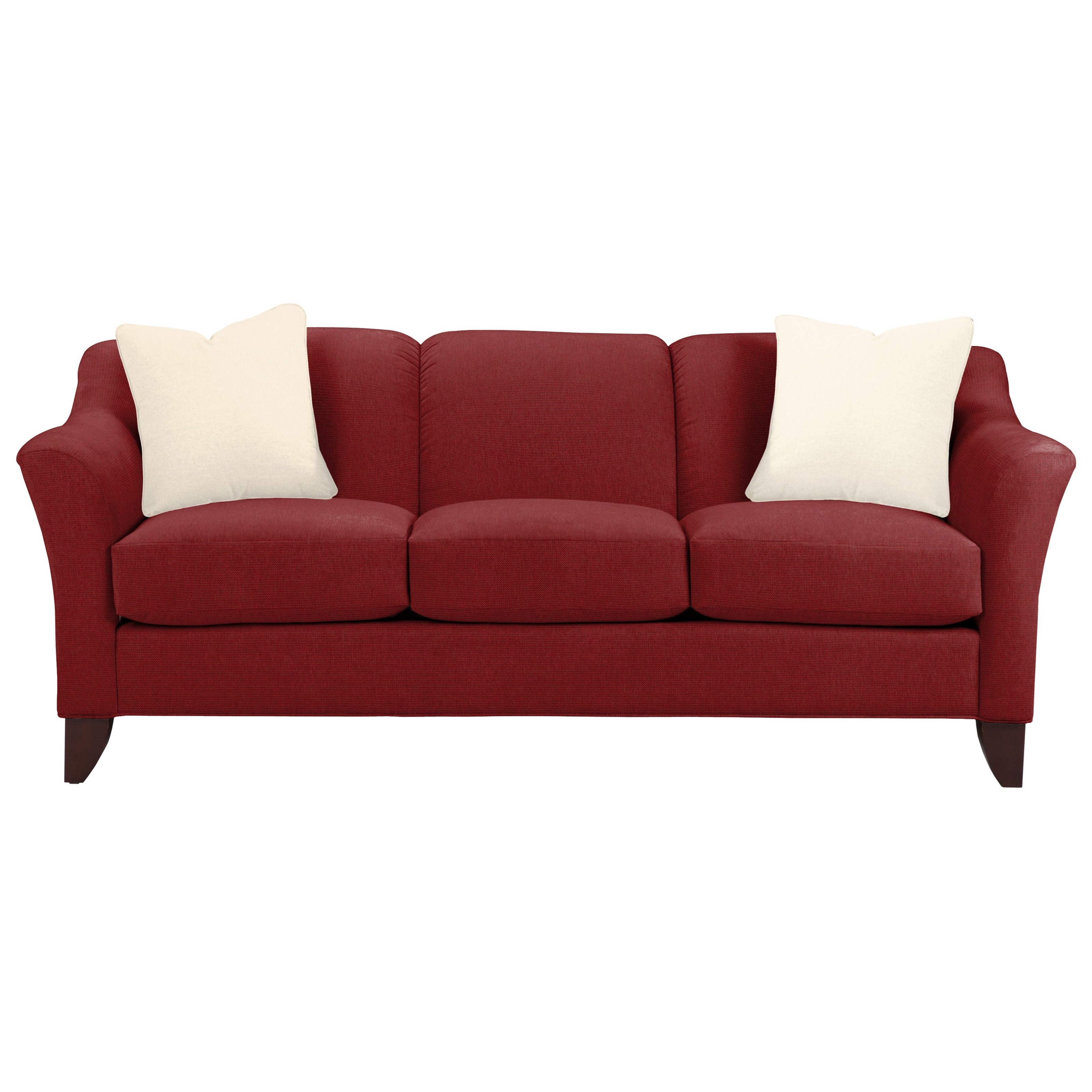 Craftmaster 784450Cs 784450 Stationary Sofa with Flared Arms Belfort