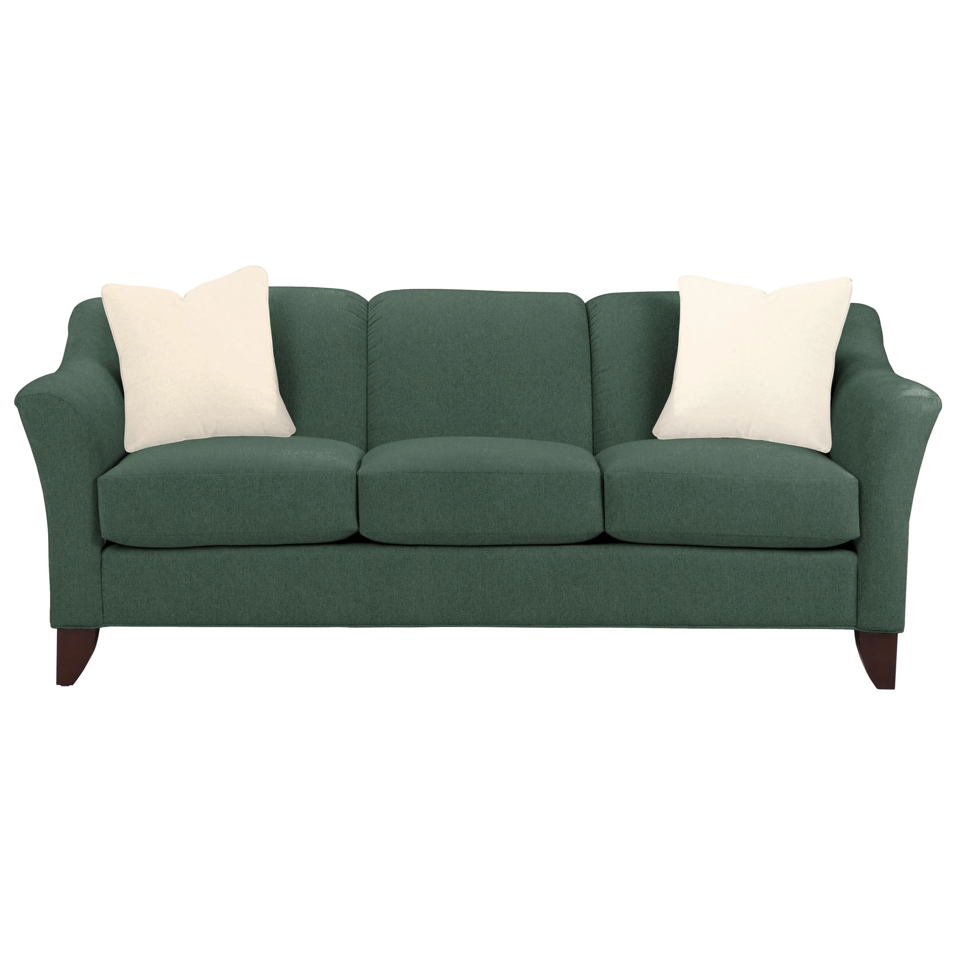 Hickorycraft 784450Cs 784450 Stationary Sofa with Flared Arms Howell