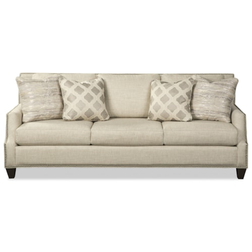 Transitional Sofa with Nailhead Trim
