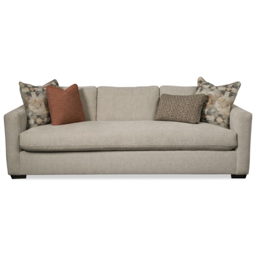 Contemporary Sofa with Bench Seat