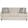 Hickorycraft 796250 Queen Memory Foam Sleeper Sofa