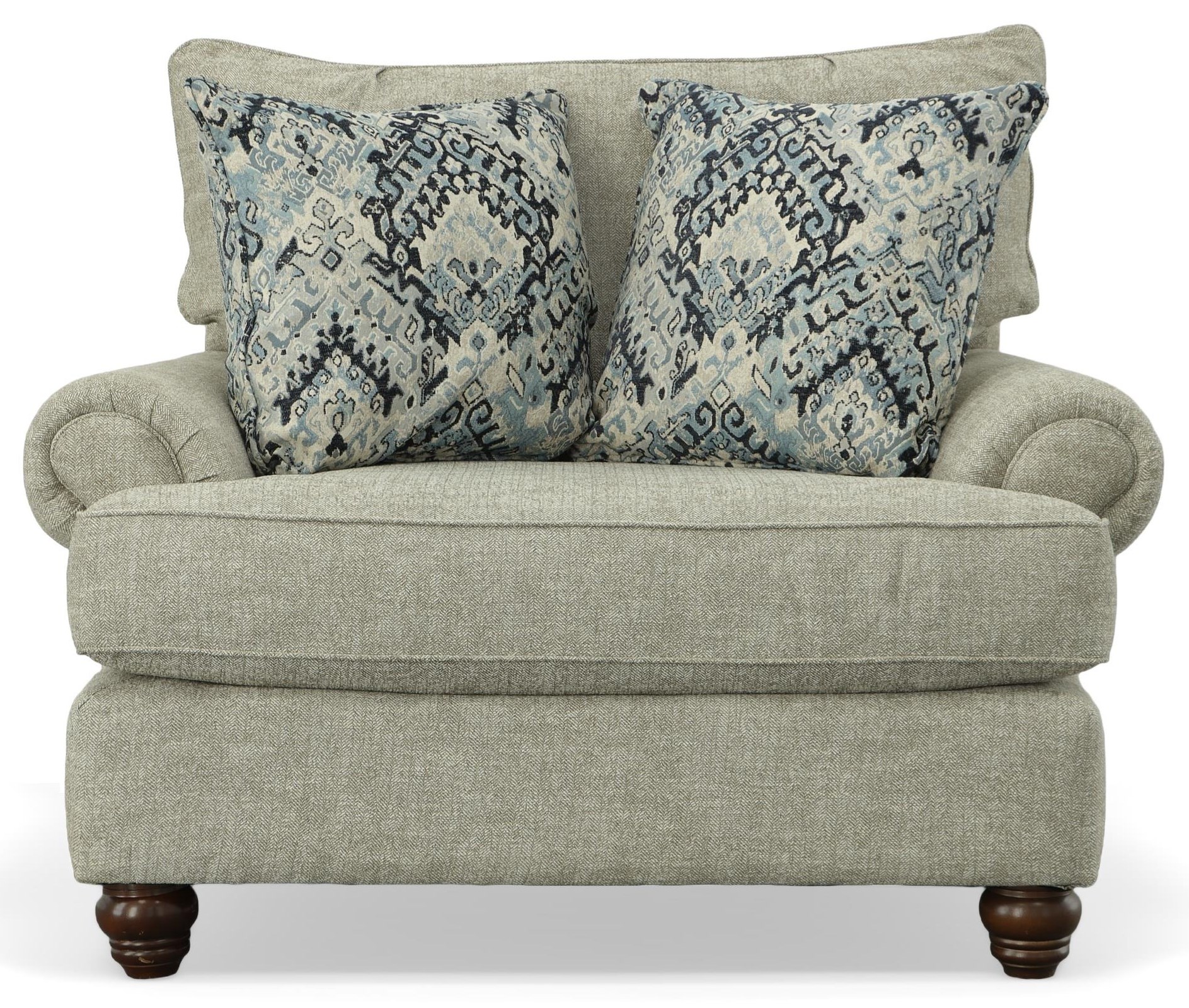Craftmaster chair and sale a half